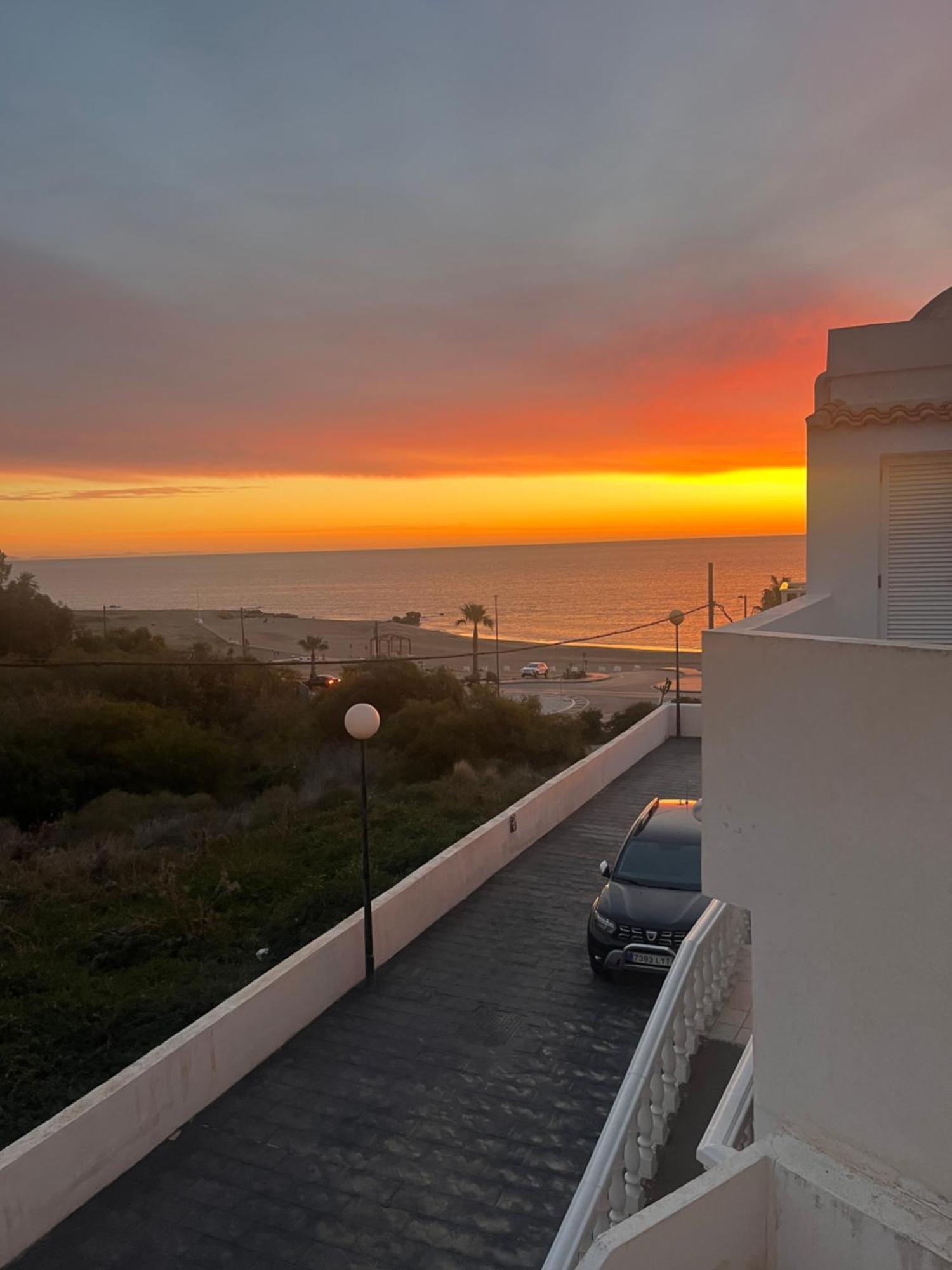 Mojacar Casa El Cantal Playa Con Vistas La Mar Extérieur photo